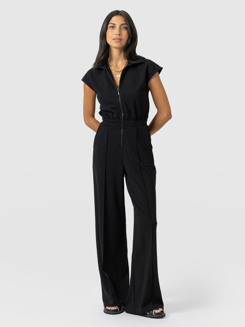 Keller Jumpsuit - Black - Women's Jumpsuits | Saint and Sofia® UK