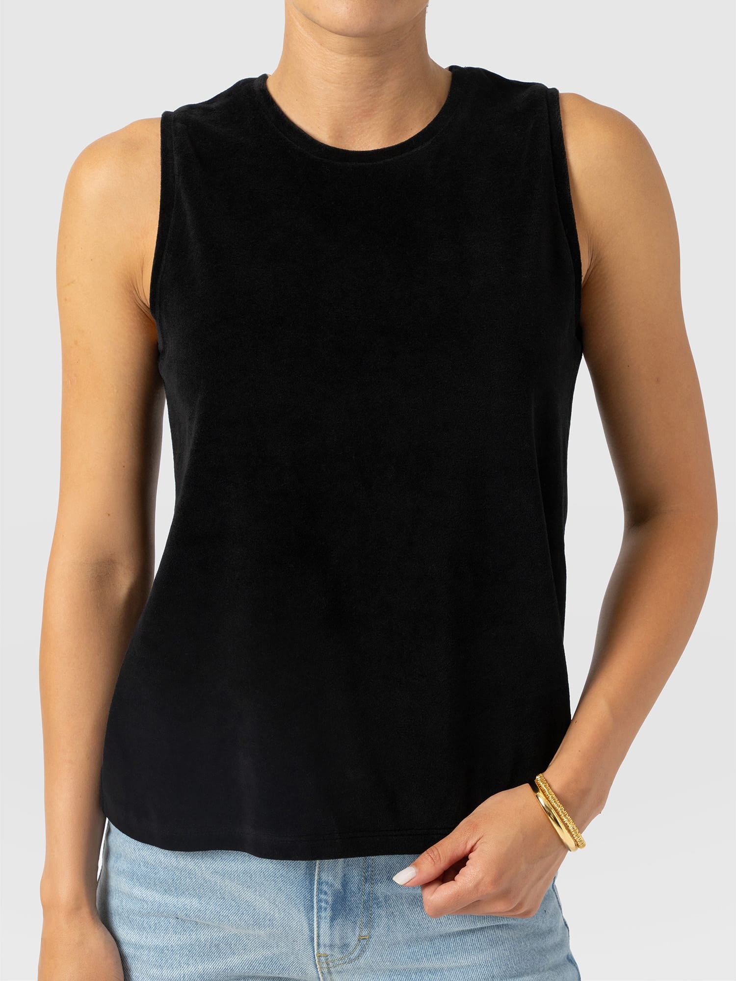 Keller Vest - Black Velvet
