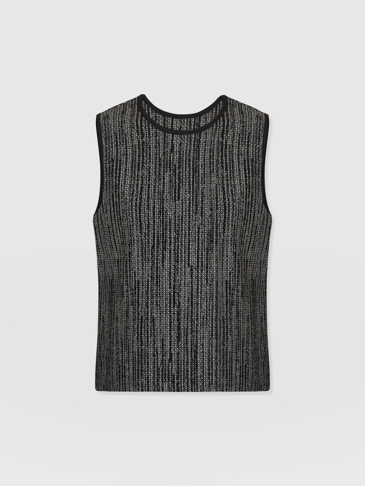 Keller Vest Grey/Black - Women's Vests | Saint + Sofia® UK