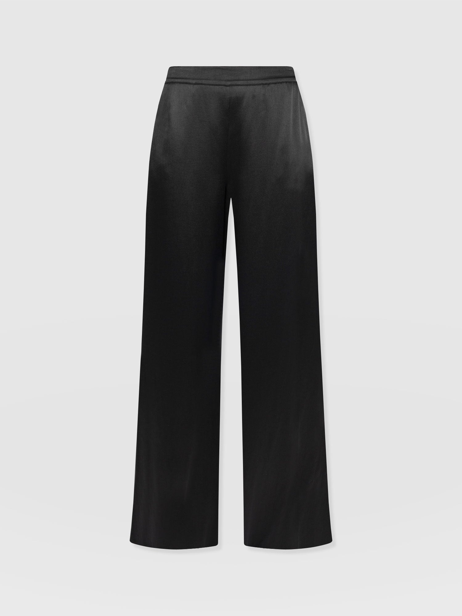 Langley Wide Leg Pant Black - Women's Trousers | Saint and Sofia® UK