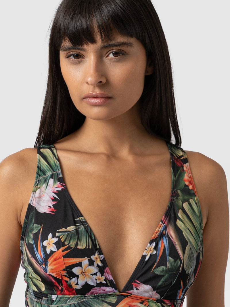 Levana Swimsuit Tropics - Women's Swimwear | Saint + Sofia® UK