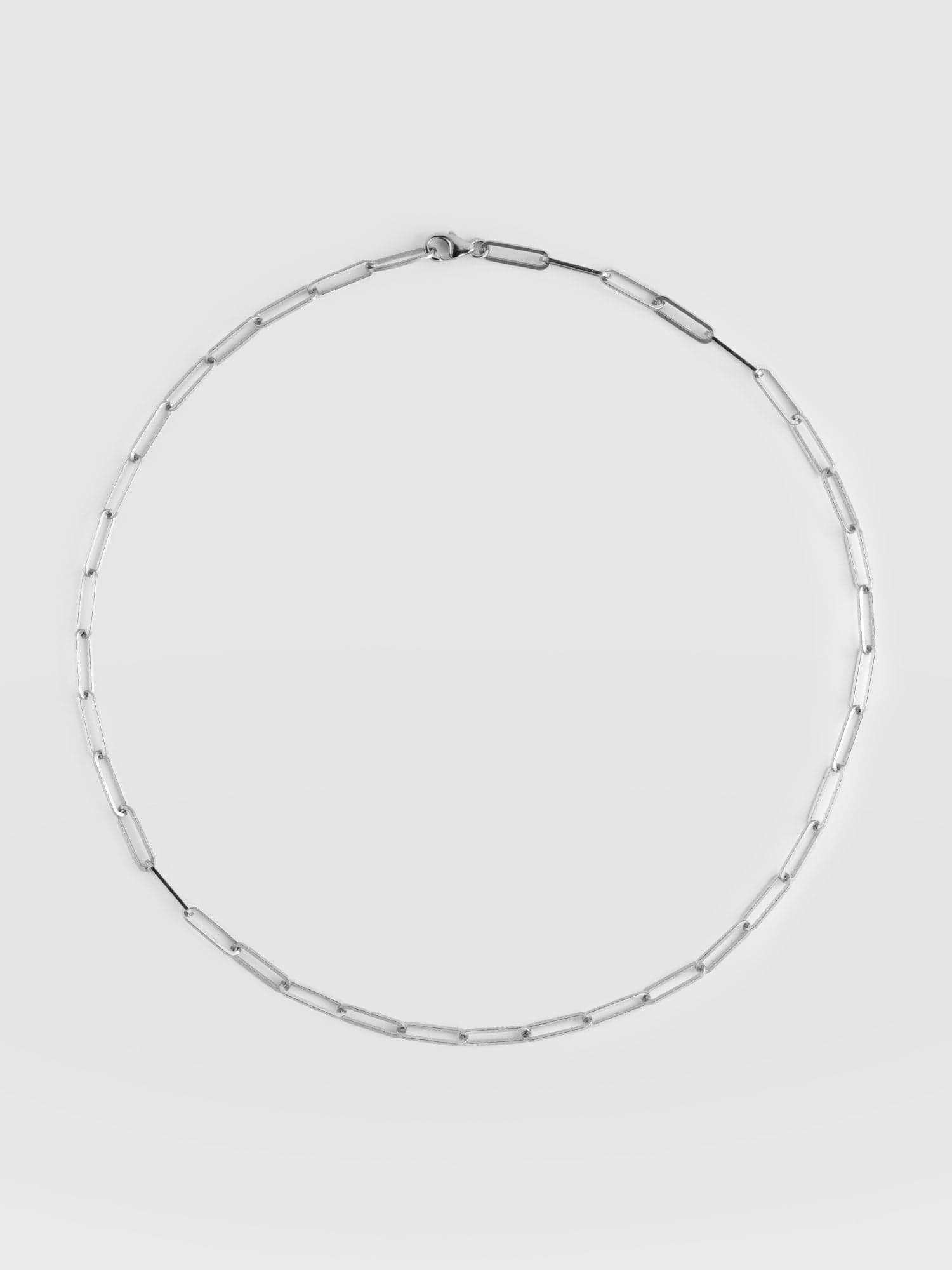 Link Chain Necklace Silver - Women's Jewellery | Saint + Sofia® UK