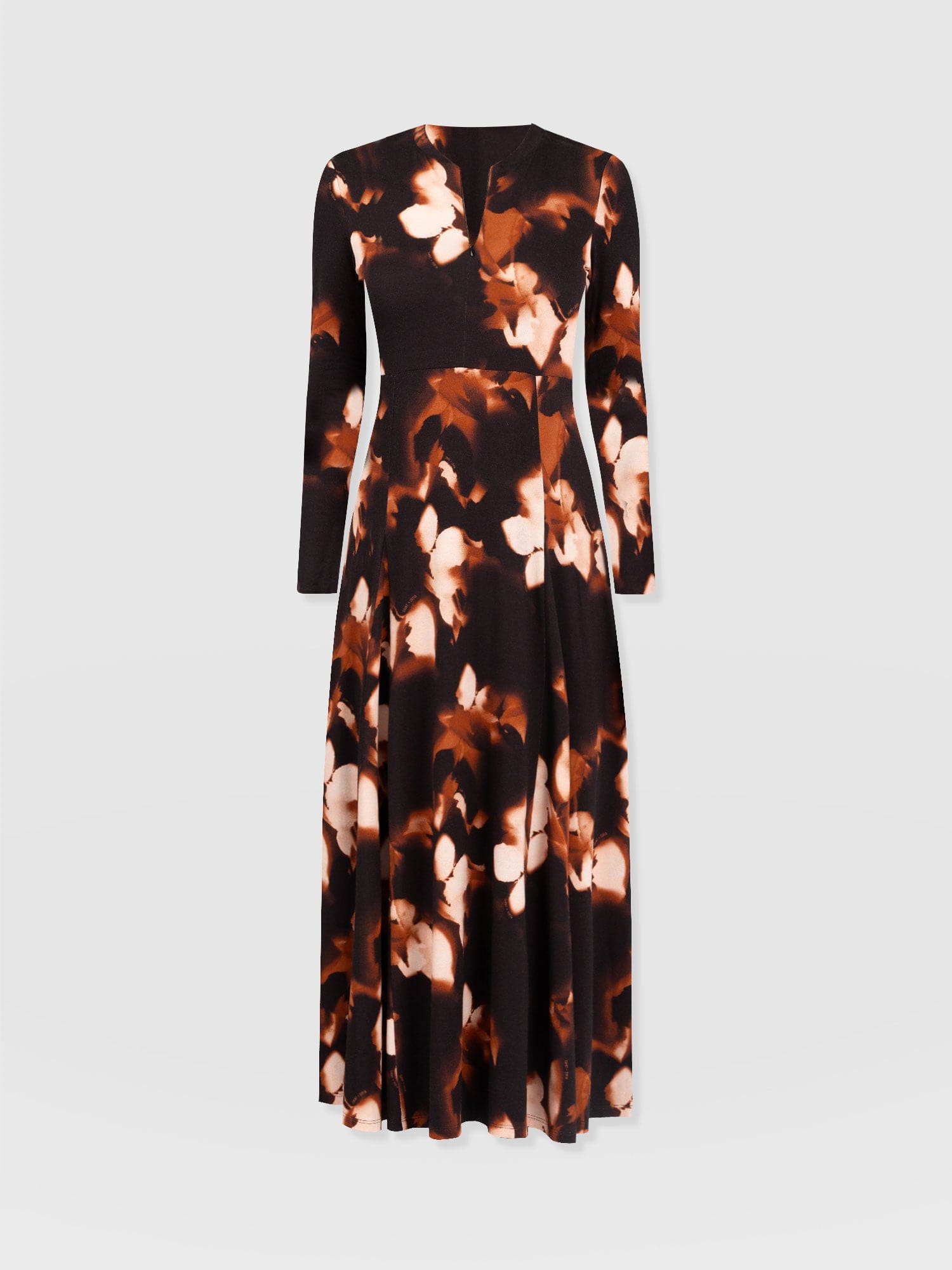 Macie Zip Up Dress Orange Aurora - Women's Dresses | Saint + Sofia® UK