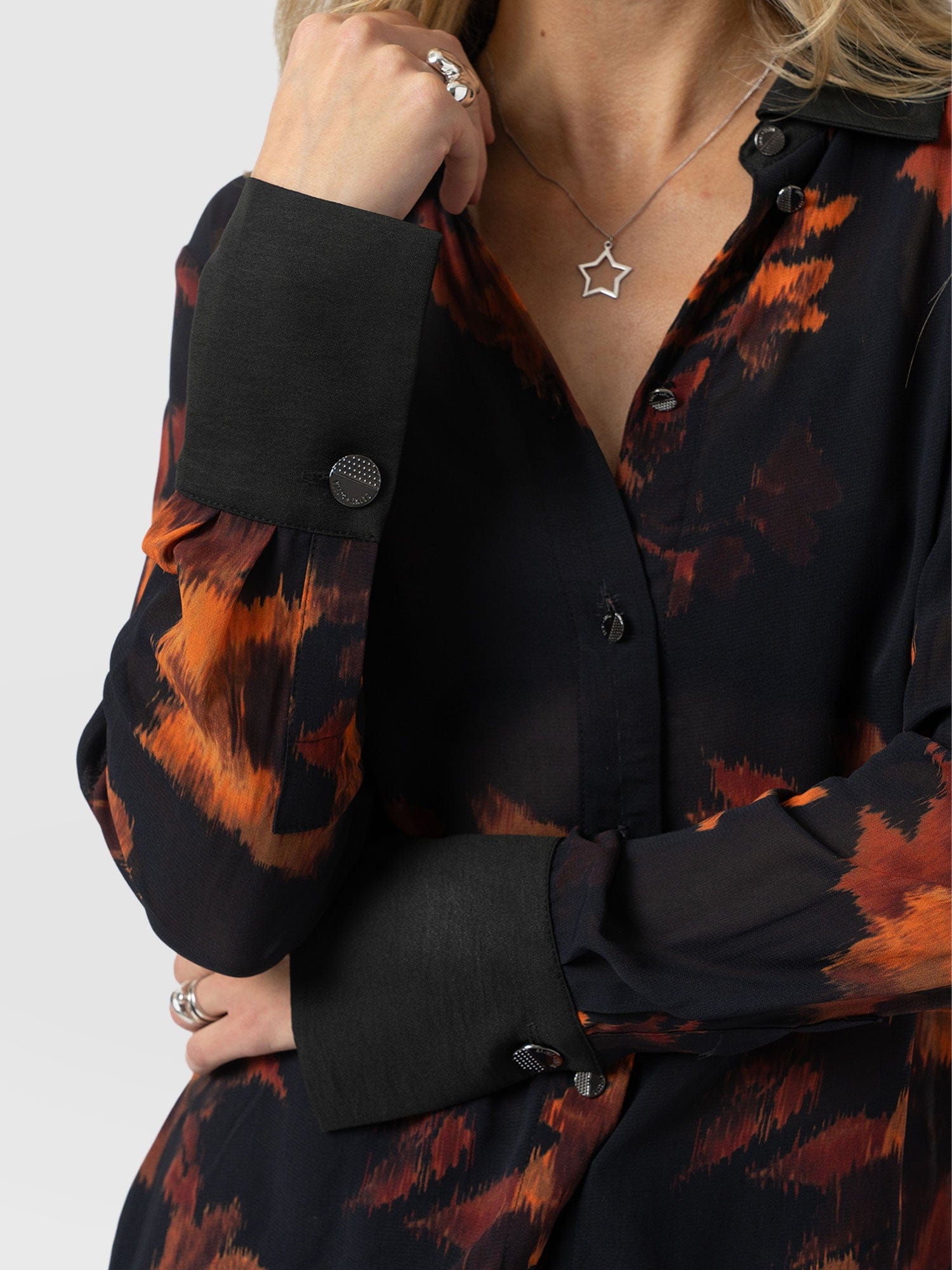 Madison Shirt - Autumn Floral - Women's Blouses | Saint + Sofia® UK