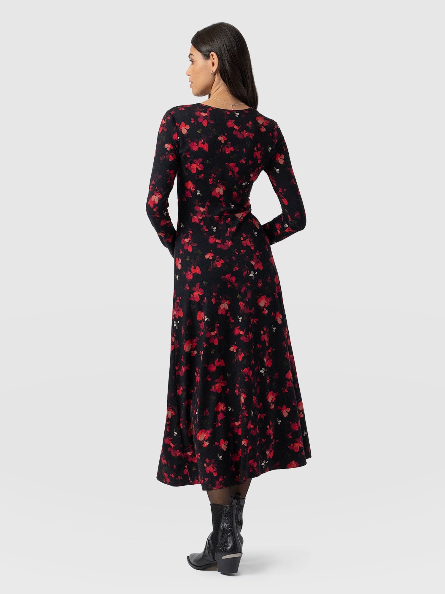 Maggie Wrap Midi Dress Pink Aurora - Women's Dresses | Saint + Sofia® UK