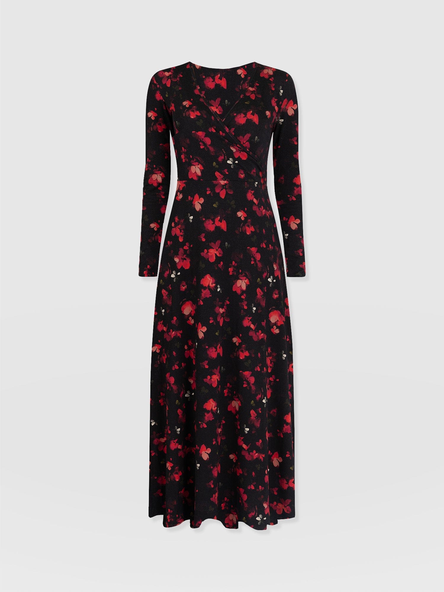 Maggie Wrap Midi Dress Pink Aurora - Women's Dresses | Saint + Sofia® UK