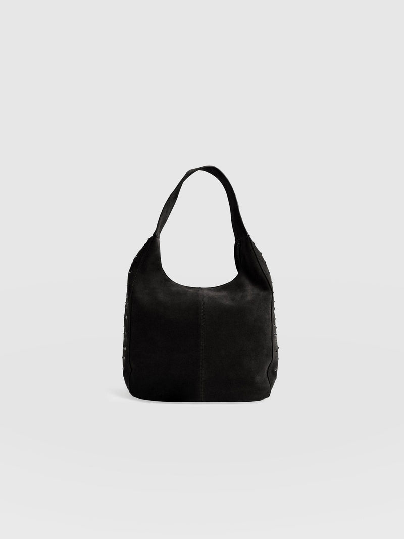 Margot Hobo Shoulder Bag - Black