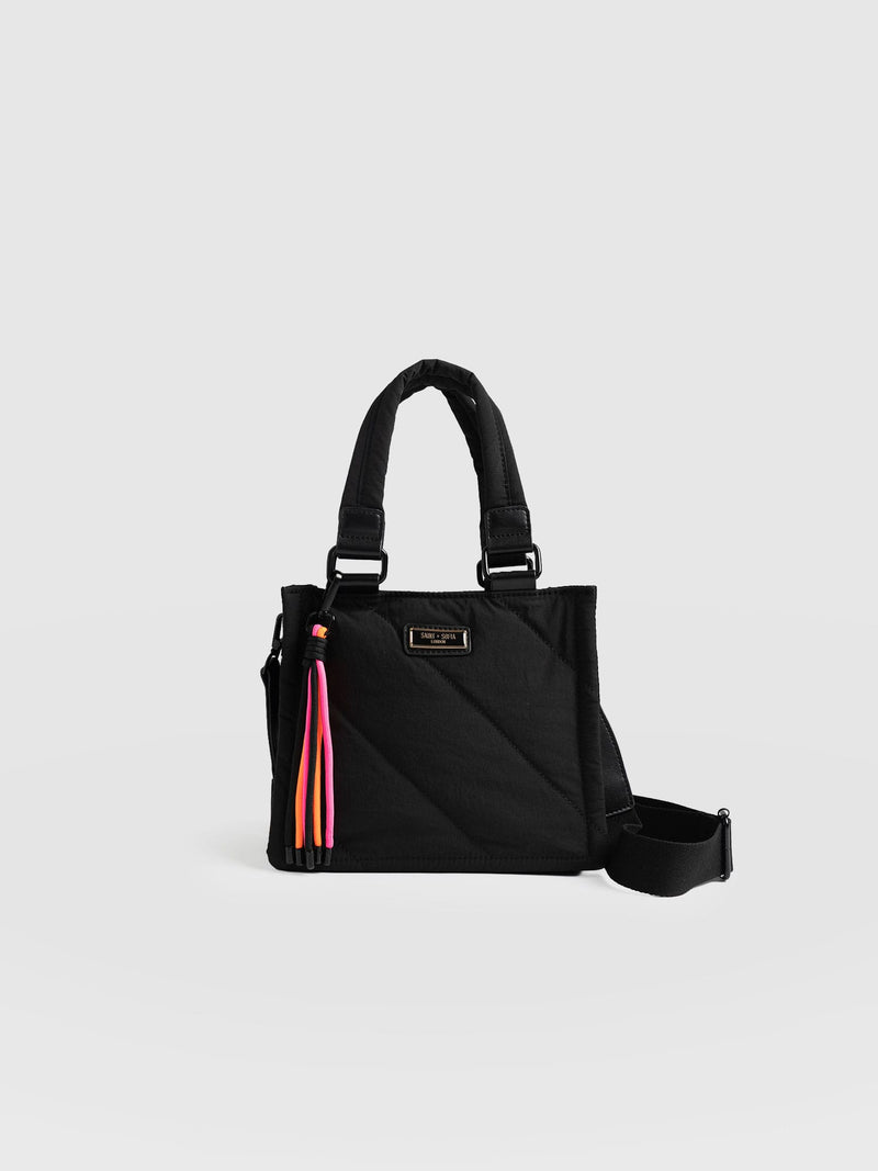 Mini Penny Tote Bag - Black