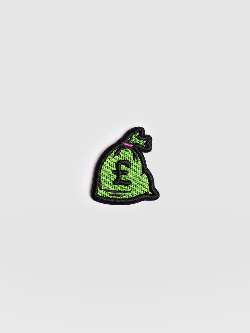Money Coin Sticker Badge - Green