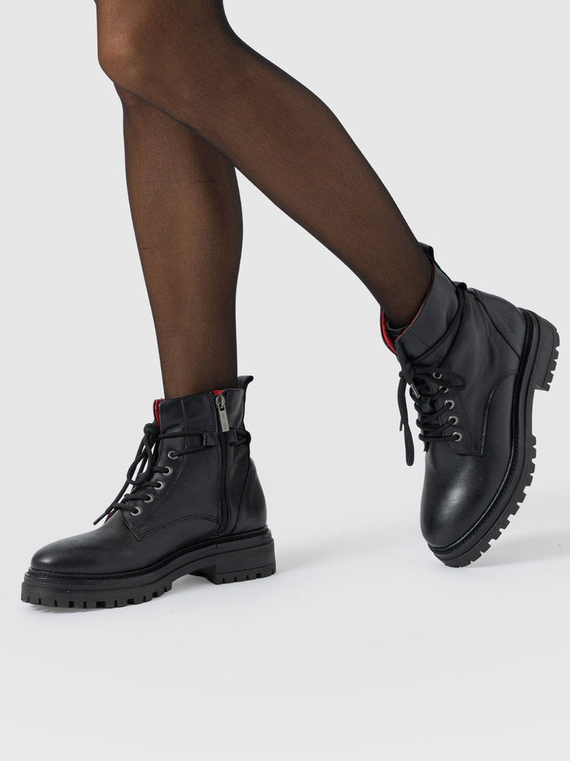 Noho Boot Black - Women's Leather Boots | Saint + Sofia® UK