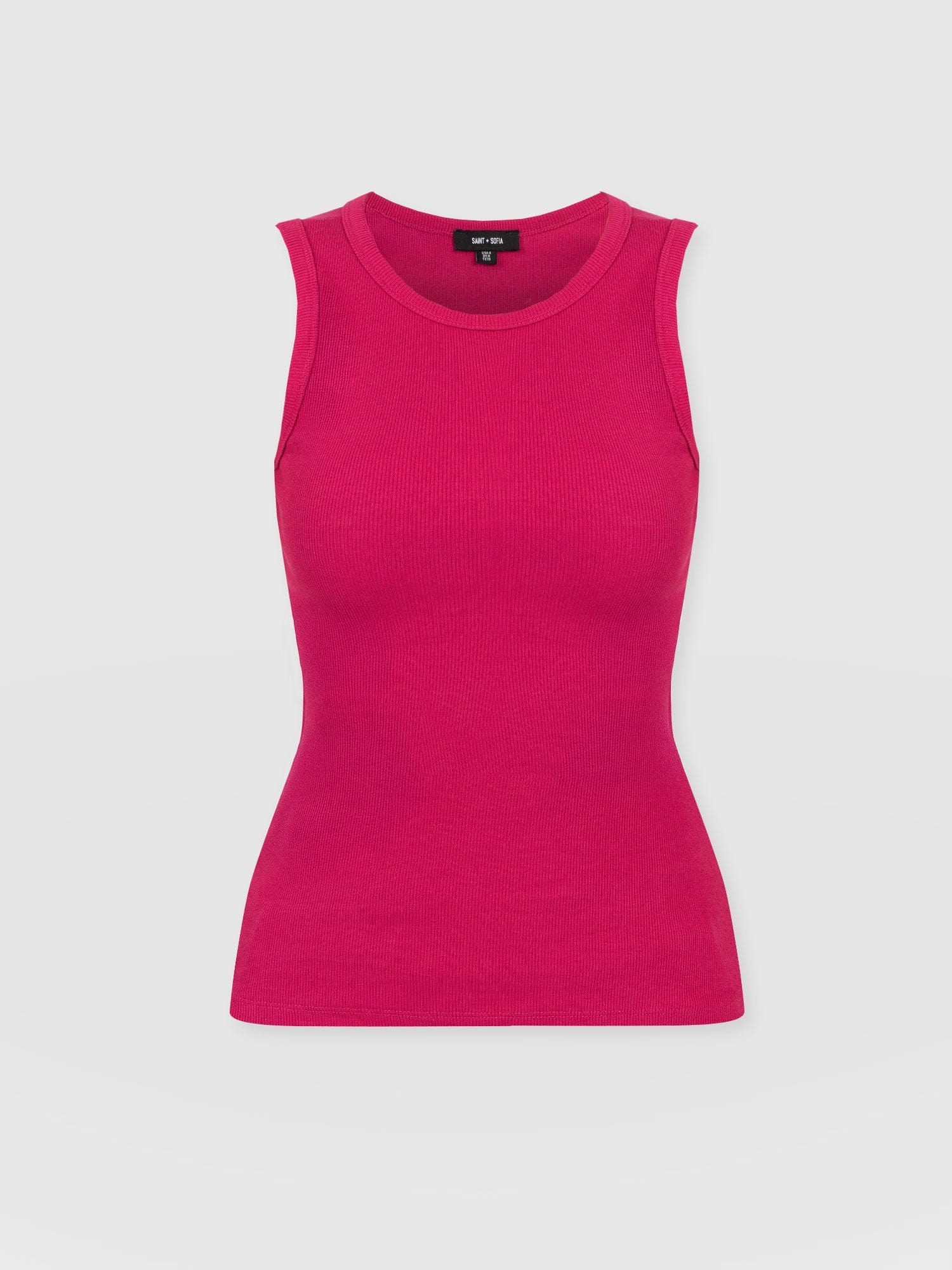 Nova Racer Vest Fuchsia Pink - Women's Vests | Saint and Sofia® UK