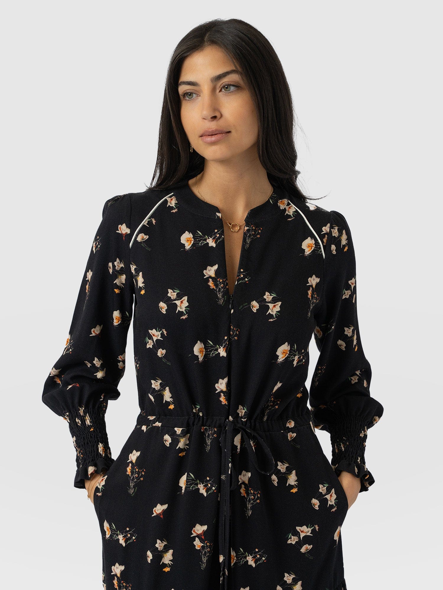 Olivia Zip Up Dress - Lily Gardens - Women's Dresses | Saint + Sofia® UK