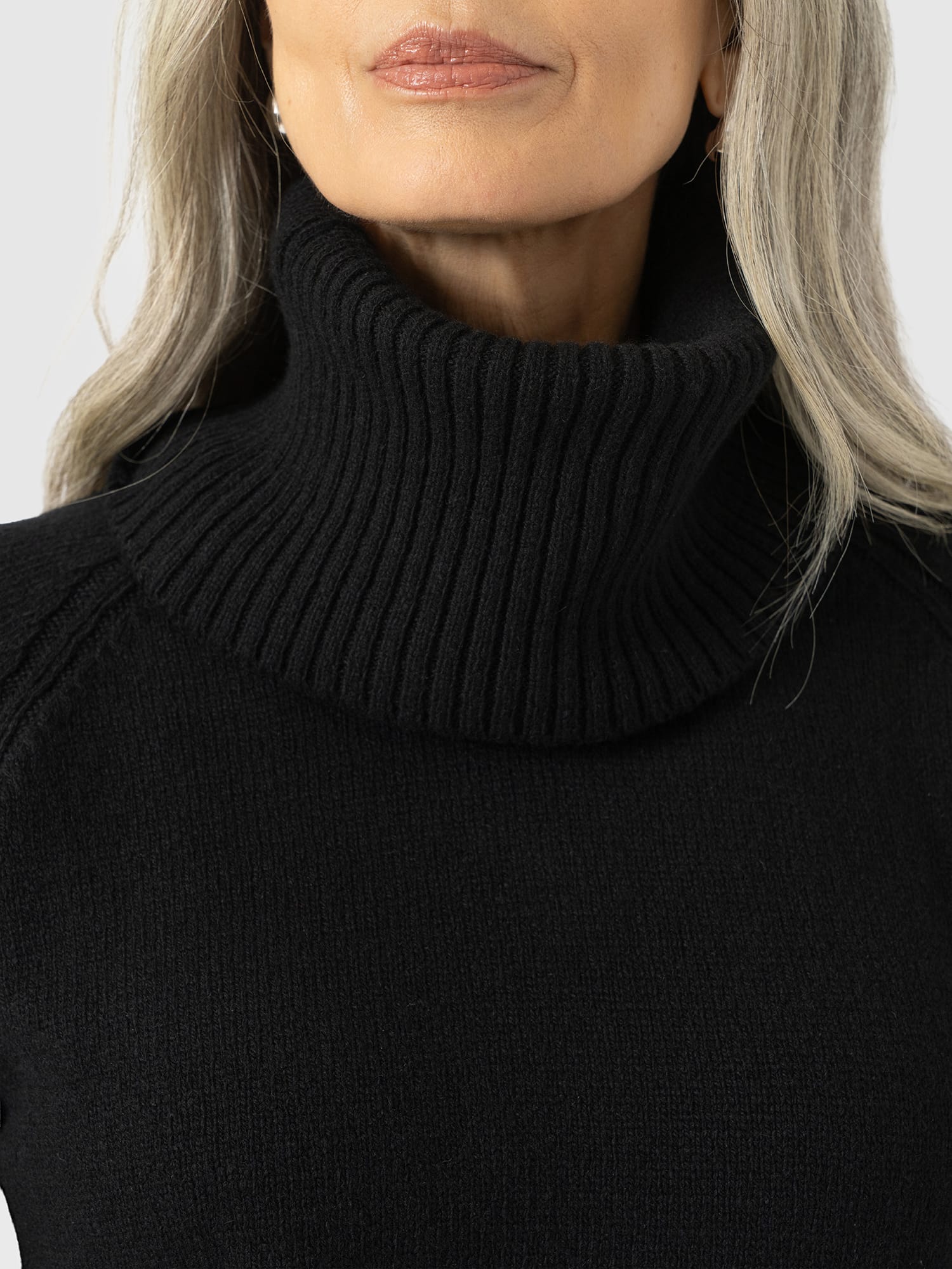 Oxford Cashmere Jumper - Black