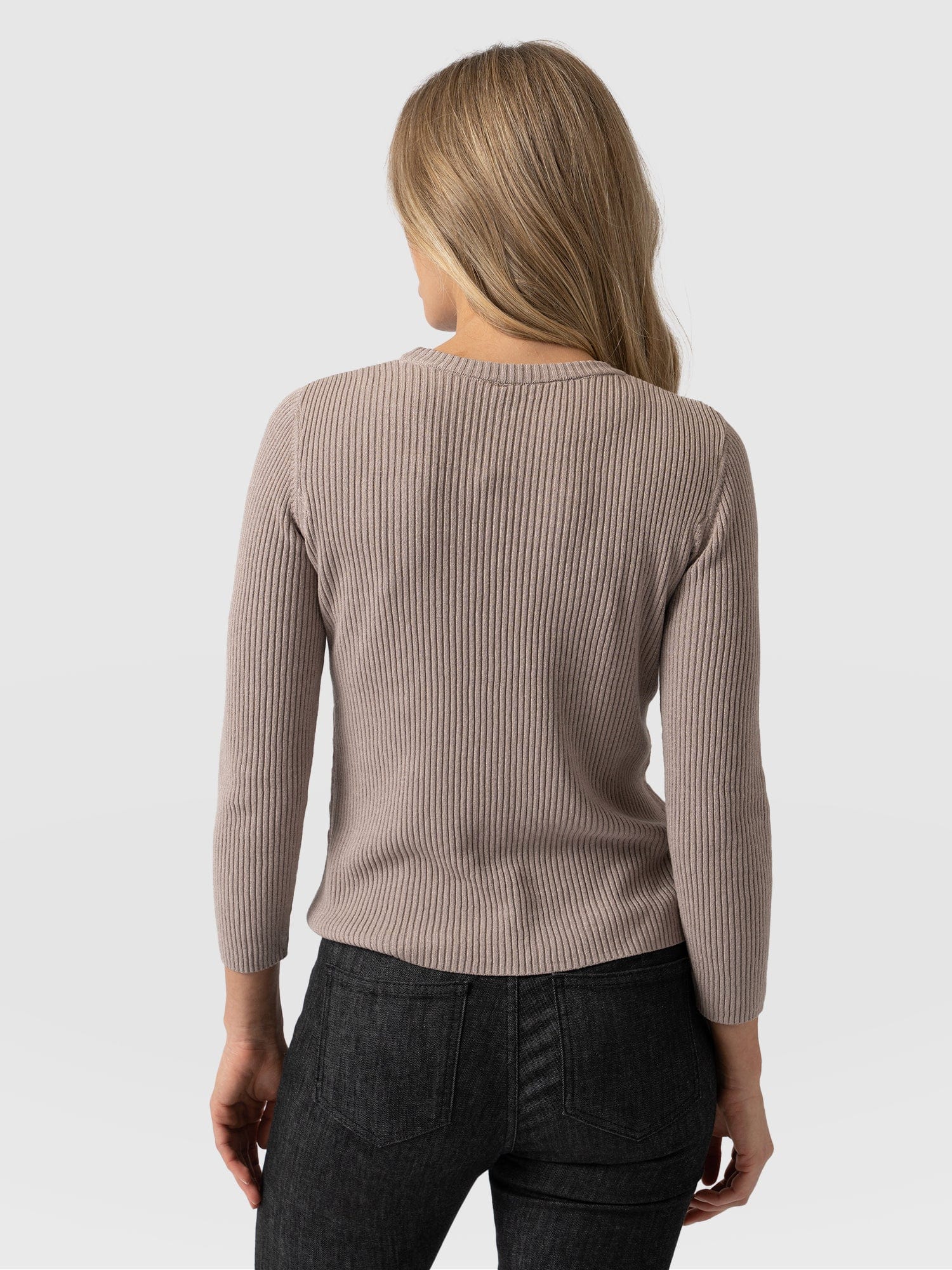 Primrose Knit Jumper Malt - Women's Vests | Saint + Sofia® UK