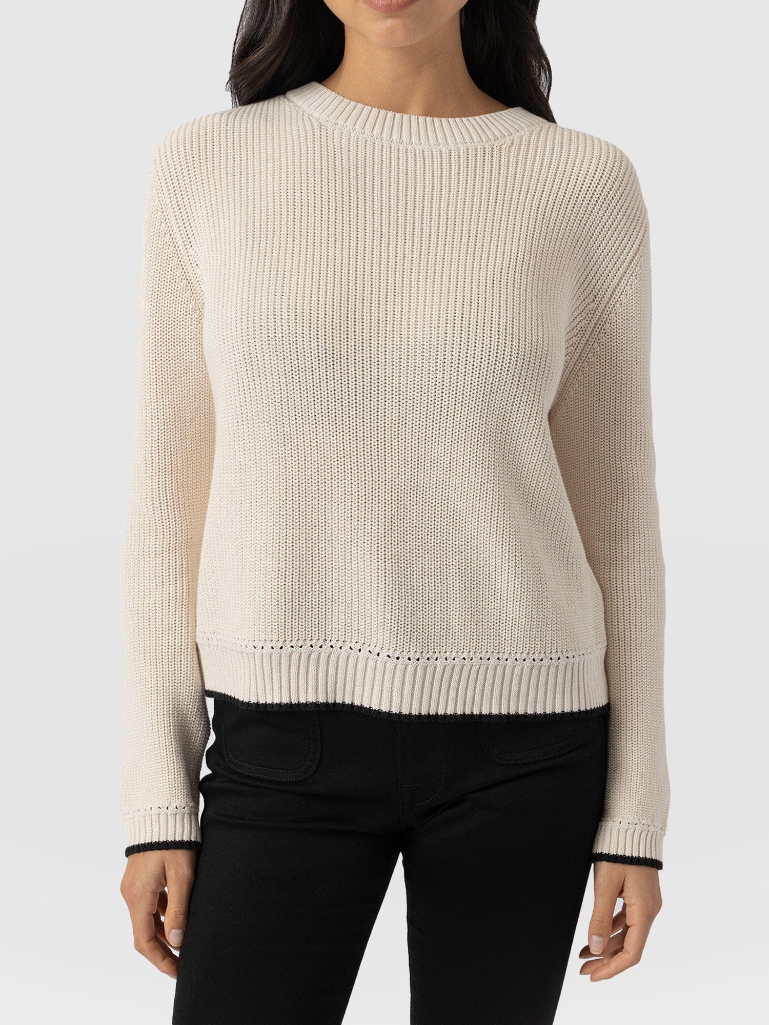 Remy Crop Jumper Yellow - Women's Jumpers | Saint + Sofia® UK