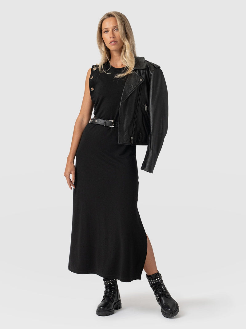 Rowan Dress Black Eyelet - Women's Dresses | Saint + Sofia® UK