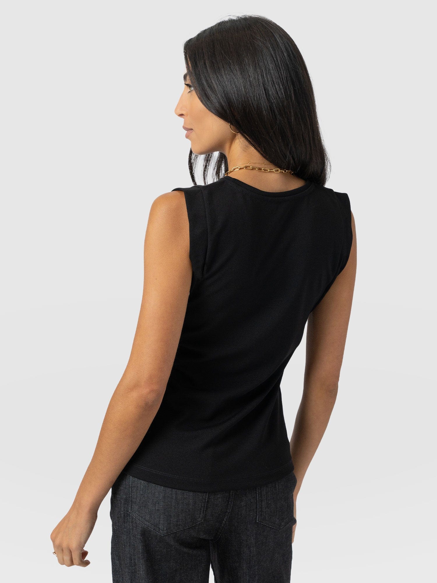 Rowan Tee - Black - Molten - Women's T-shirts | Saint + Sofia? UK