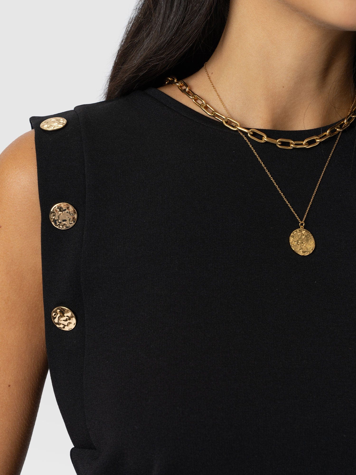 Rowan Tee - Black - Molten - Women's T-shirts | Saint + Sofia? UK