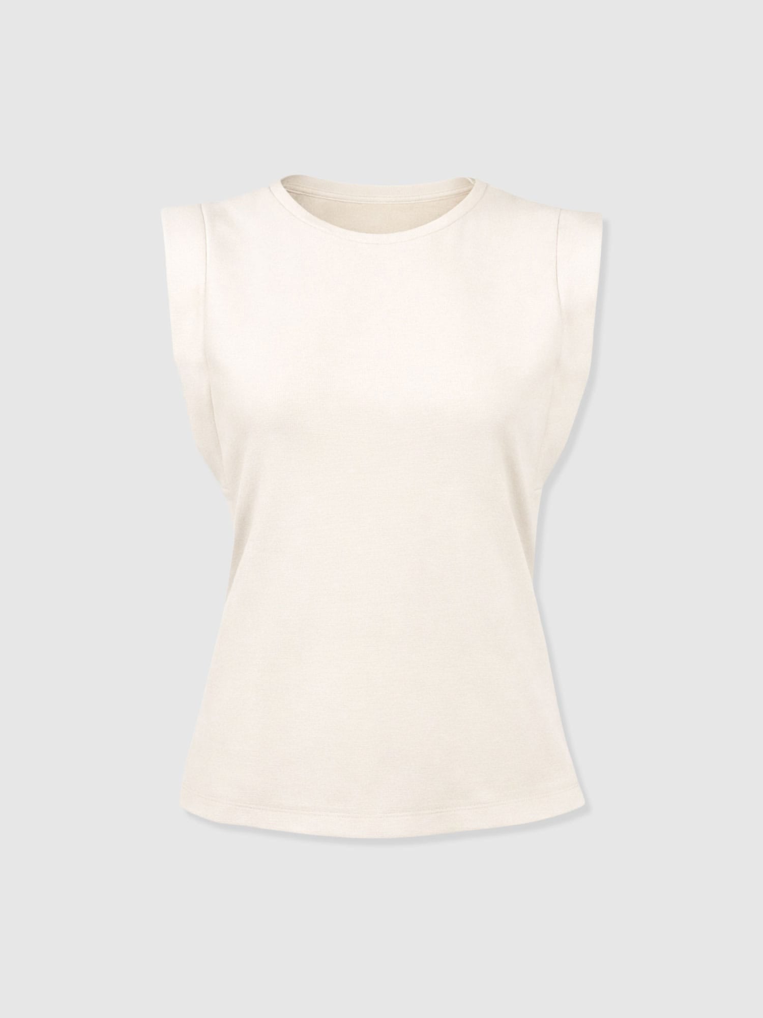 Rowan Tee - Cream - Women's T-shirts | Saint + Sofia® UK