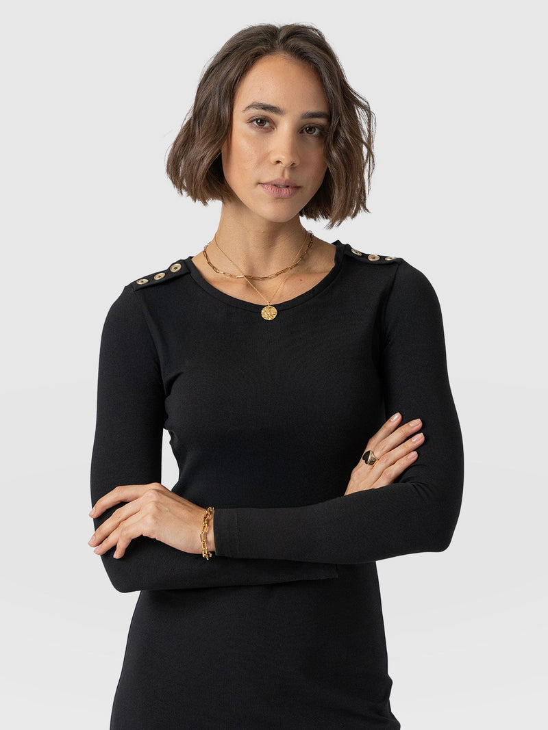 Runway Maxi Dress Black - Women's Dresses | Saint + Sofia® UK
