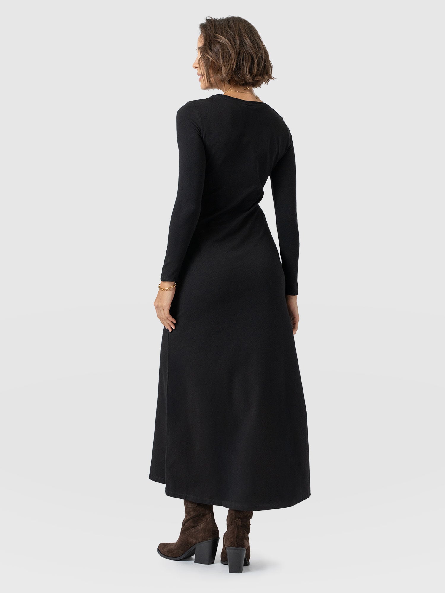 Runway Maxi Dress Black - Women's Dresses | Saint + Sofia® UK