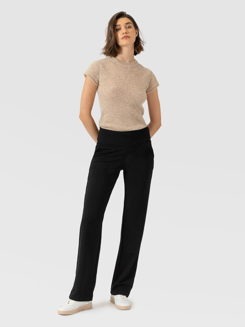 Runway Pant Black - Women's Trousers | Saint and Sofia® UK