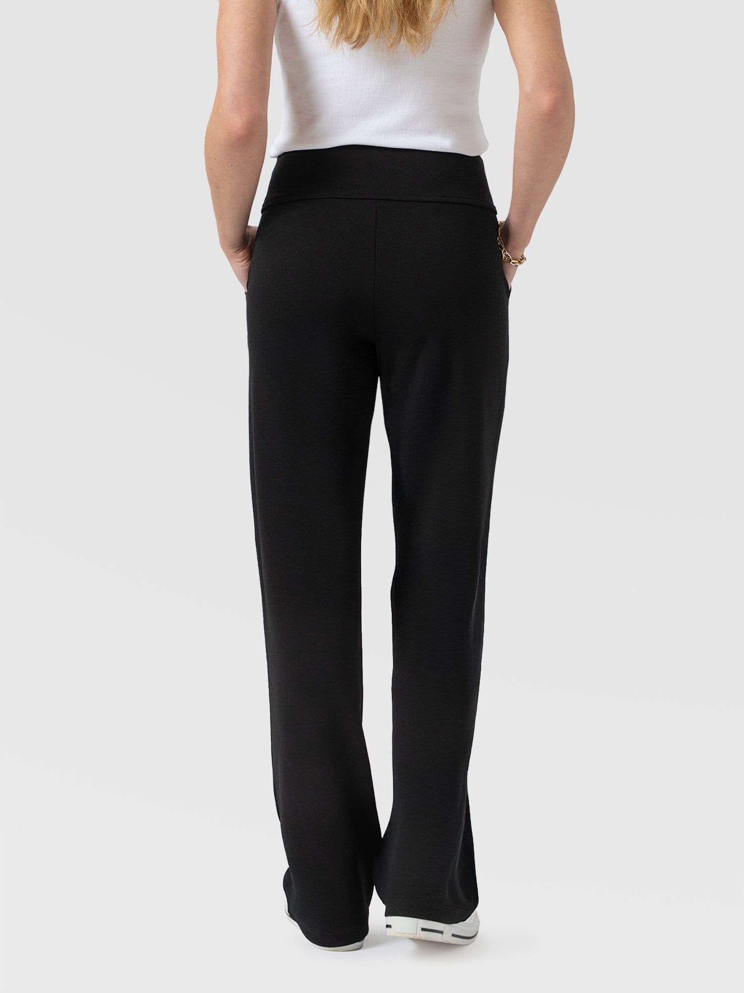Runway Pant Black - Women's Trousers | Saint + Sofia® UK