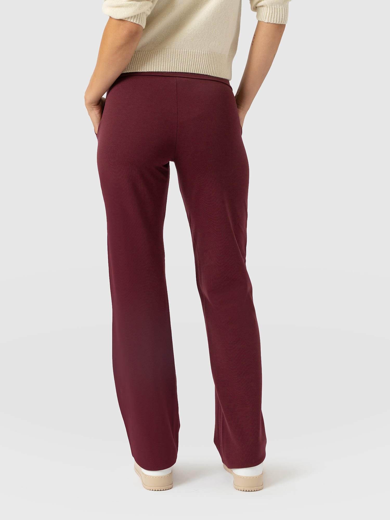 Runway Pant - Burgundy