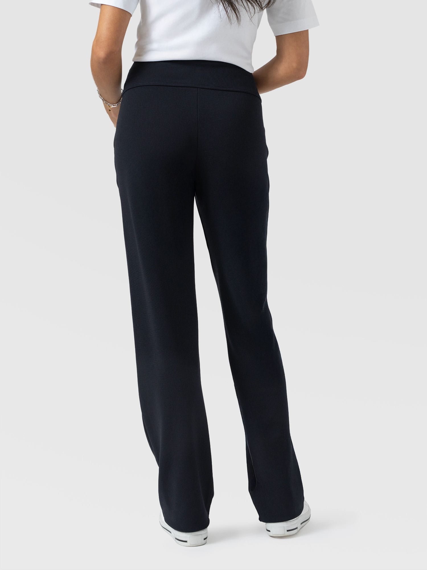 Runway Pant Navy - Women's Trousers | Saint and Sofia® UK