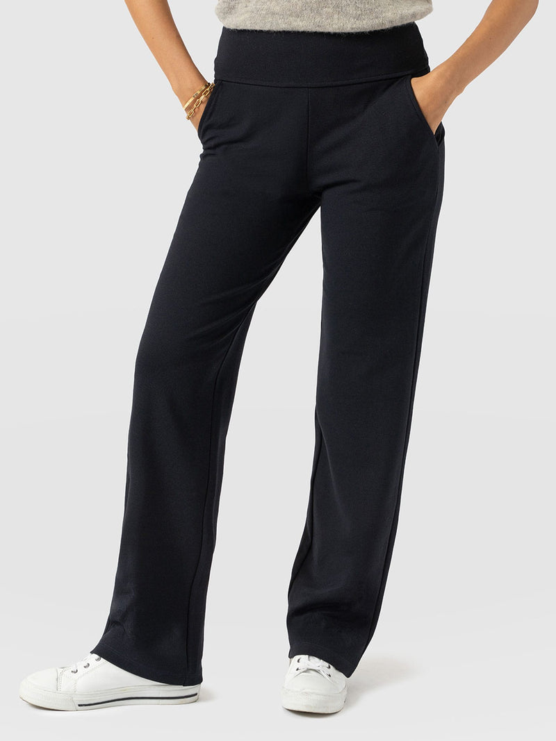 Runway Pant Navy - Women's Trousers | Saint and Sofia® UK