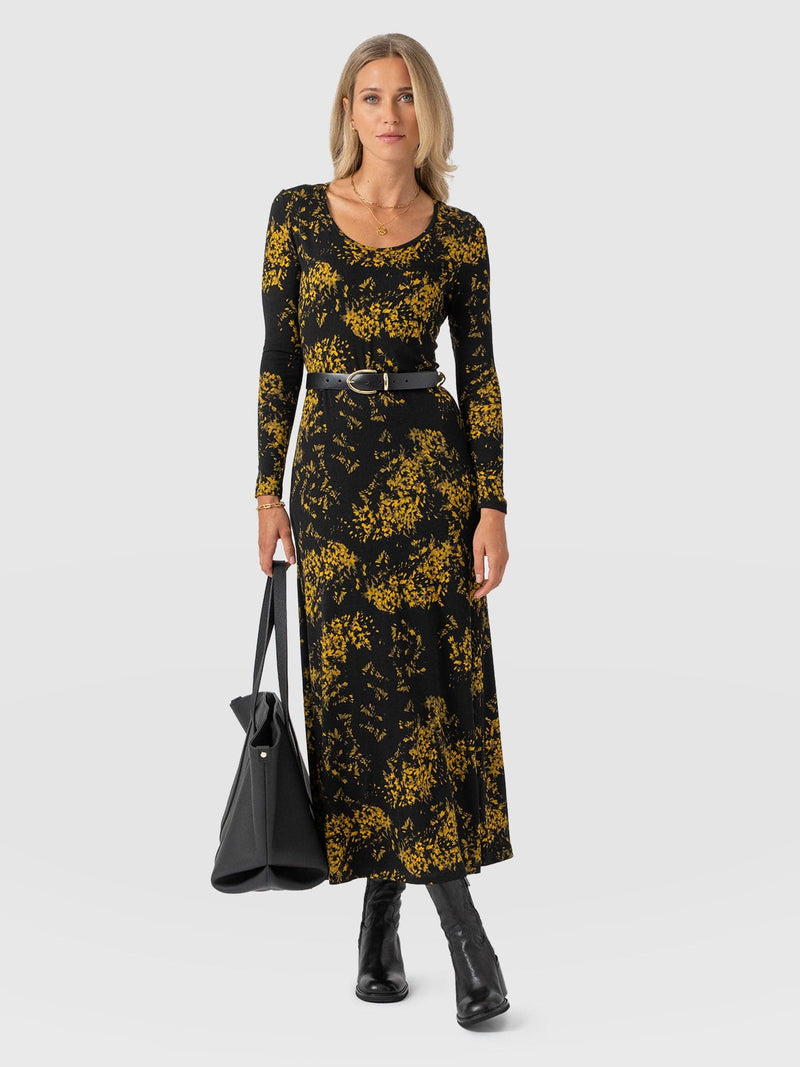 Scarlett Dress - Yellow Mimosa - Women's Dresses | Saint + Sofia® UK