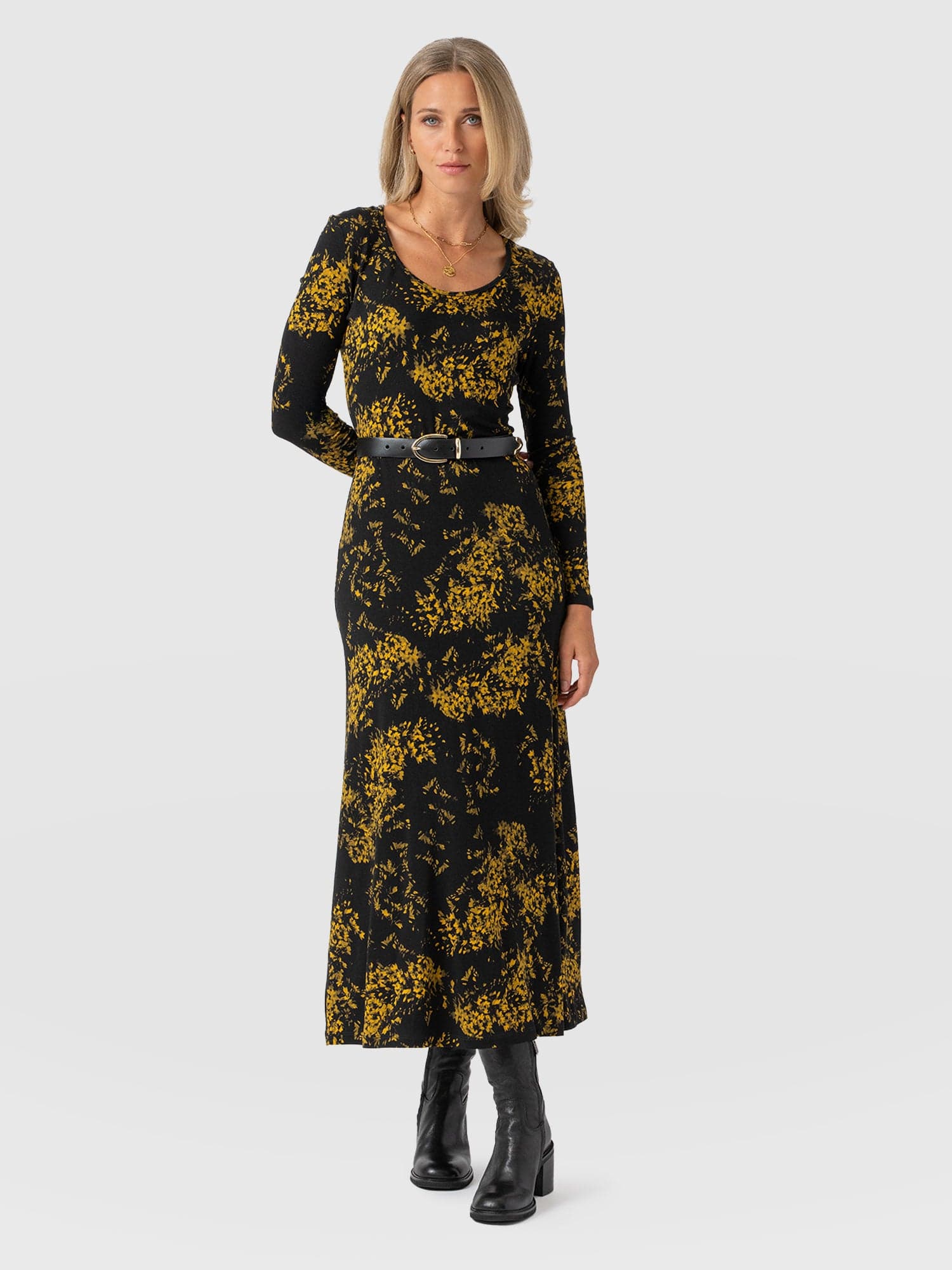 Scarlett Dress - Yellow Mimosa - Women's Dresses | Saint + Sofia® UK