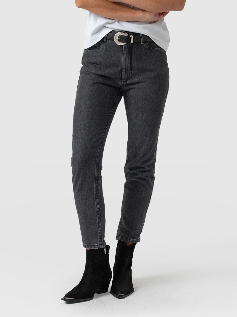 Slim Mom Jeans Black - Women's Jeans | Saint + Sofia® UK
