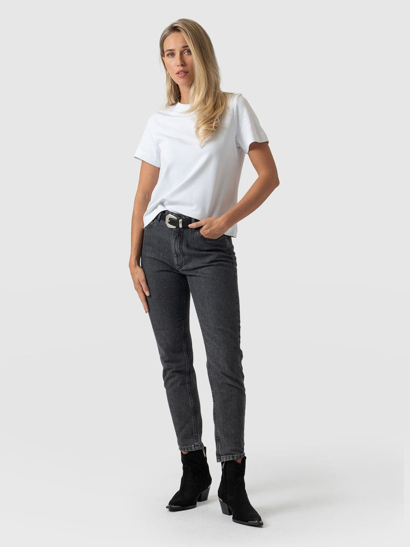Slim Mom Jeans Black - Women's Jeans | Saint + Sofia® UK