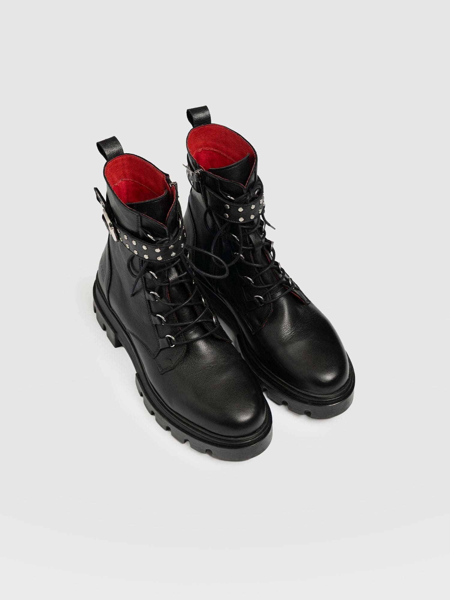 Southbank Studded Boot - Black