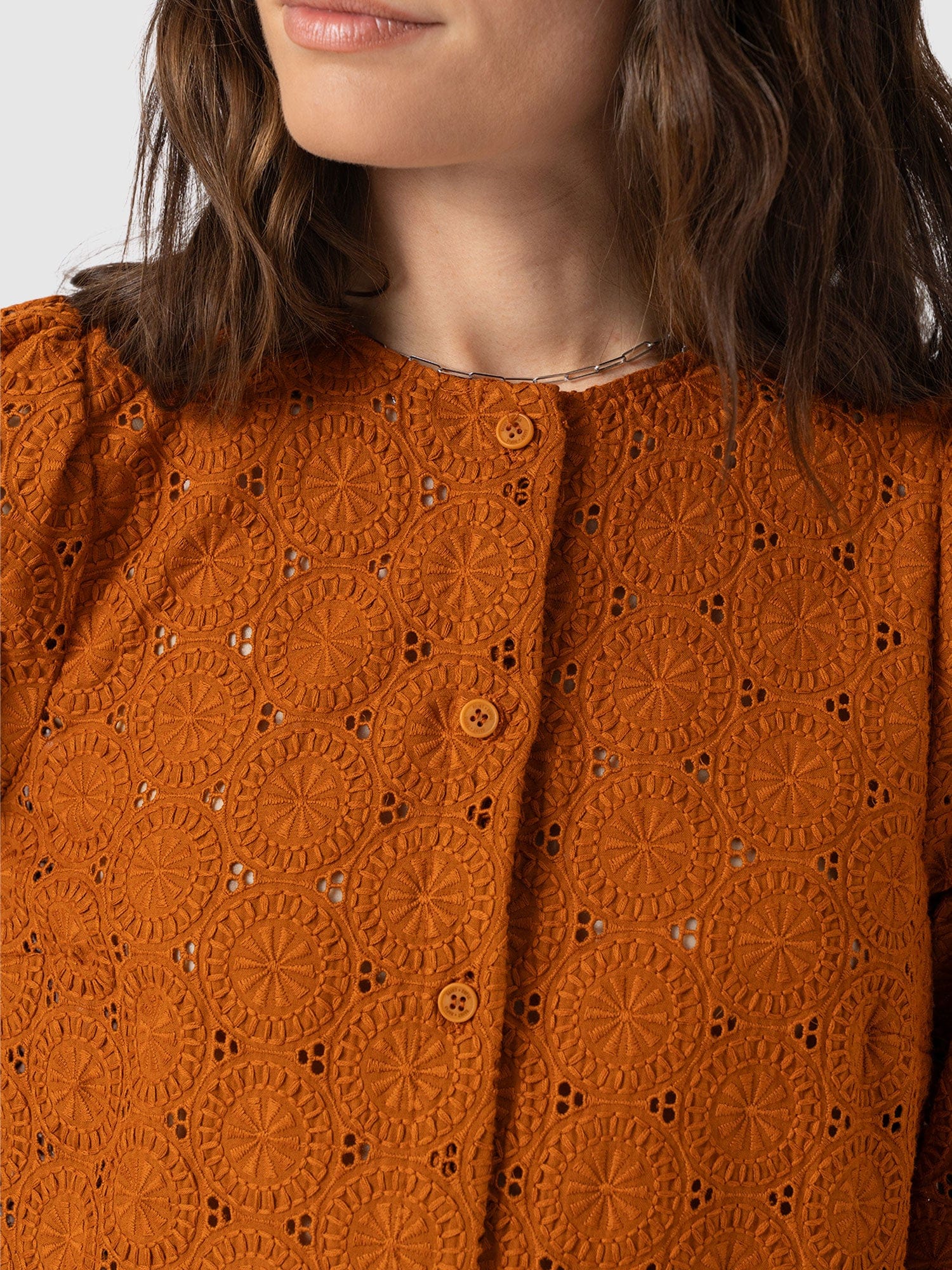 Tabitha Blouse Tan - Women's Blouses | Saint + Sofia® UK