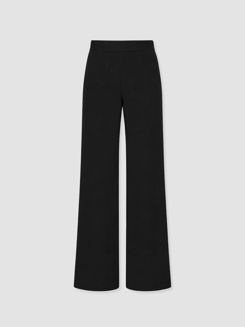 Victory Straight Leg Pant - Black - Women's Trousers | Saint and Sofia® UK