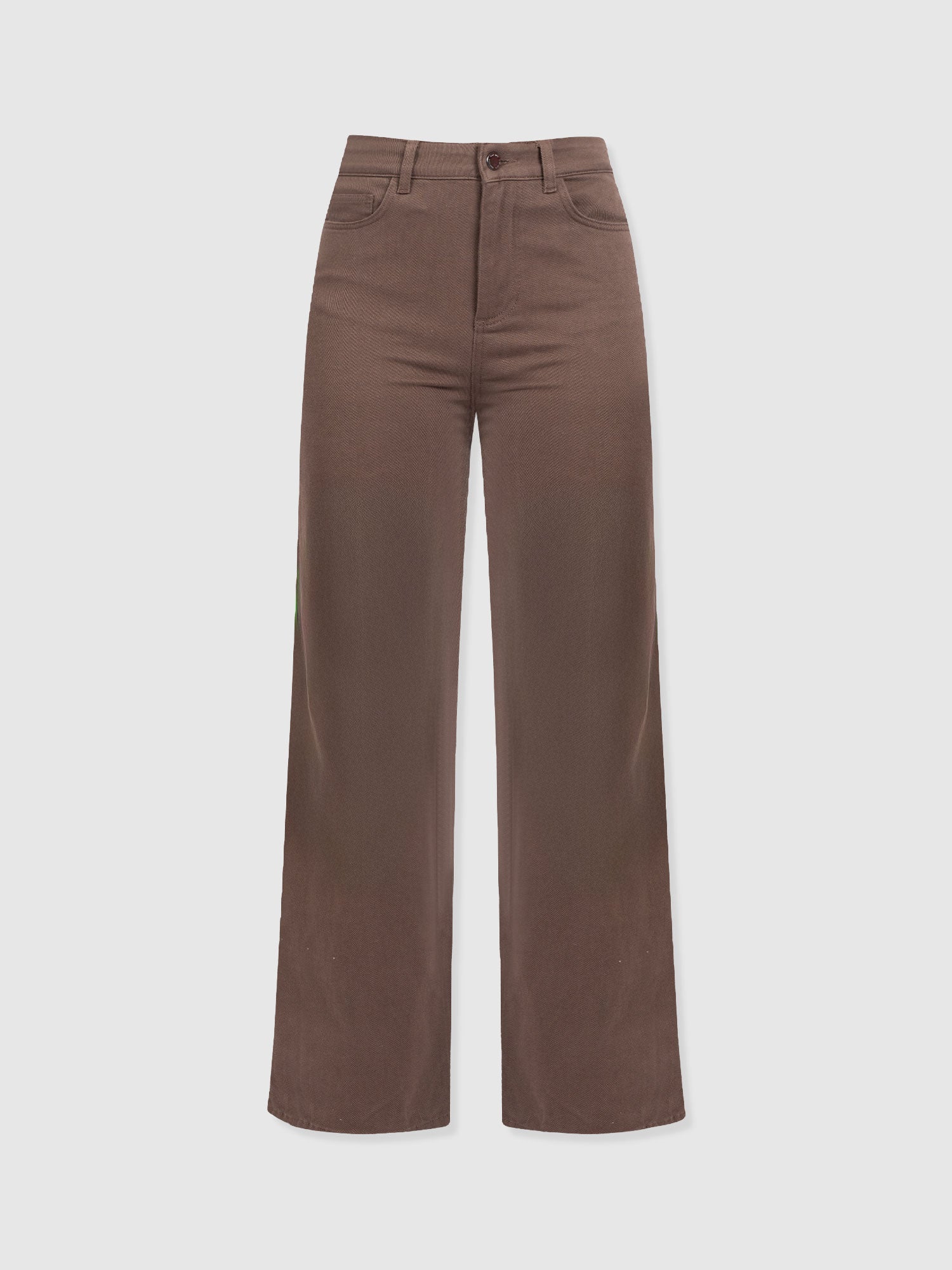 Wide Leg Jean - Brown - Women's Jeans | Saint + Sofia® UK