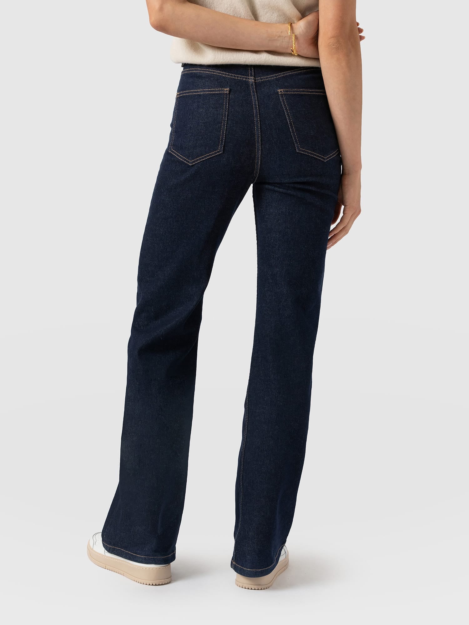 Wide Leg Jean - Indigo Blue