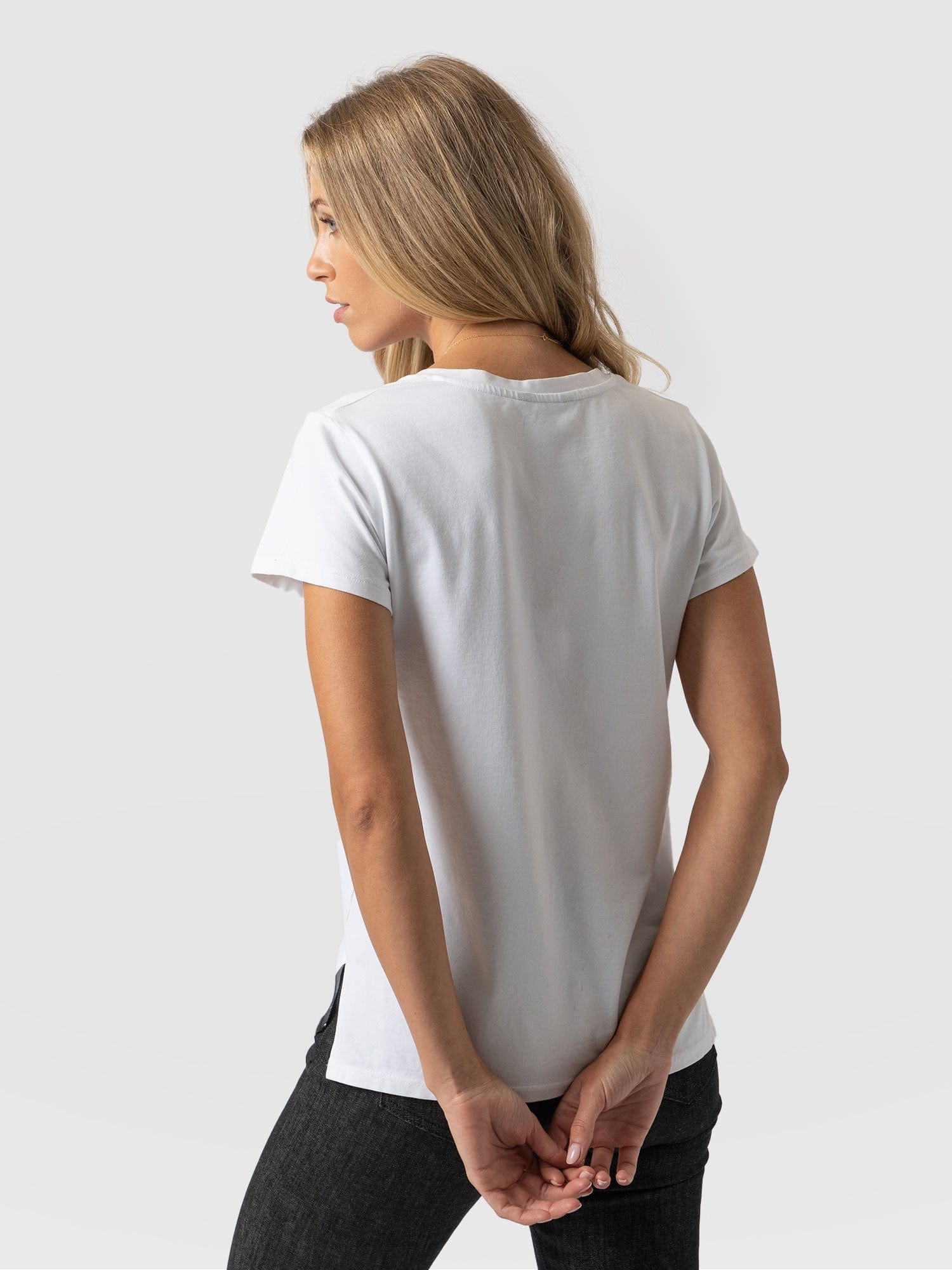 Apartment Tee White - Women's T-Shirts | Saint + Sofia® UK