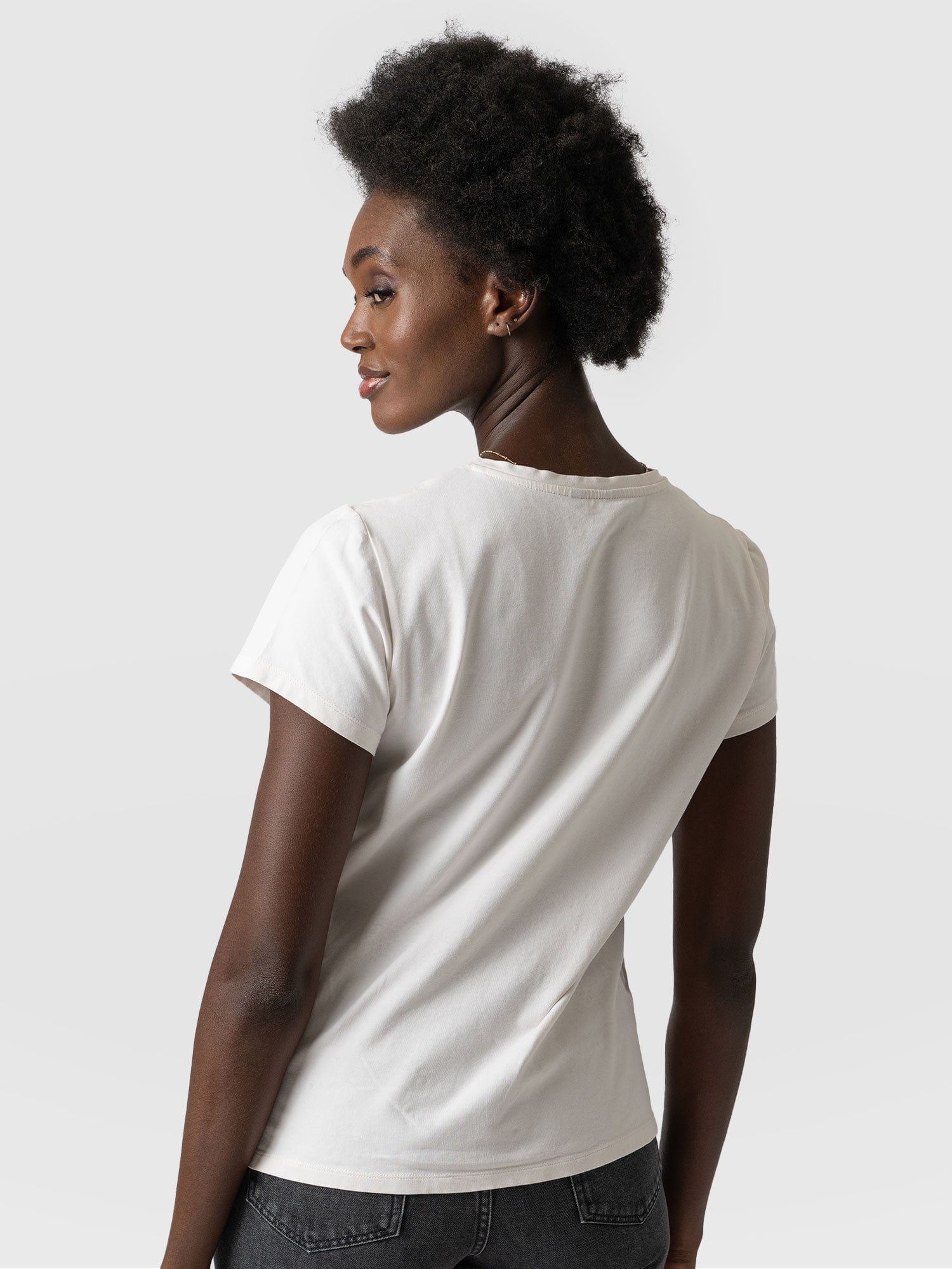 Easy Tee Cream - Women's T-Shirts | Saint + Sofia® UK