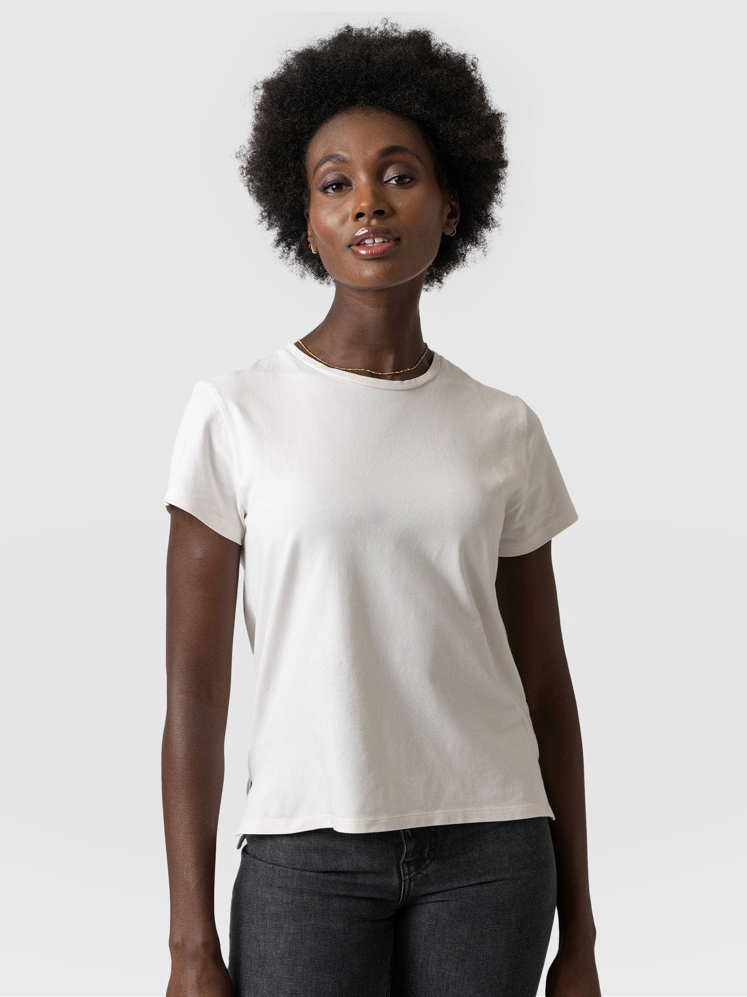 Easy Tee Cream - Women's T-Shirts | Saint + Sofia® UK
