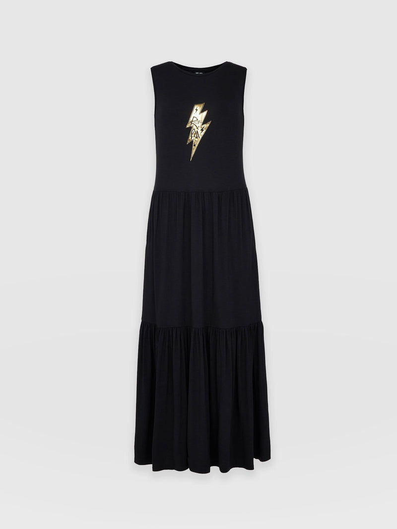 Greenwich Dress Black Lightning - Women's Dresses | Saint + Sofia® UK