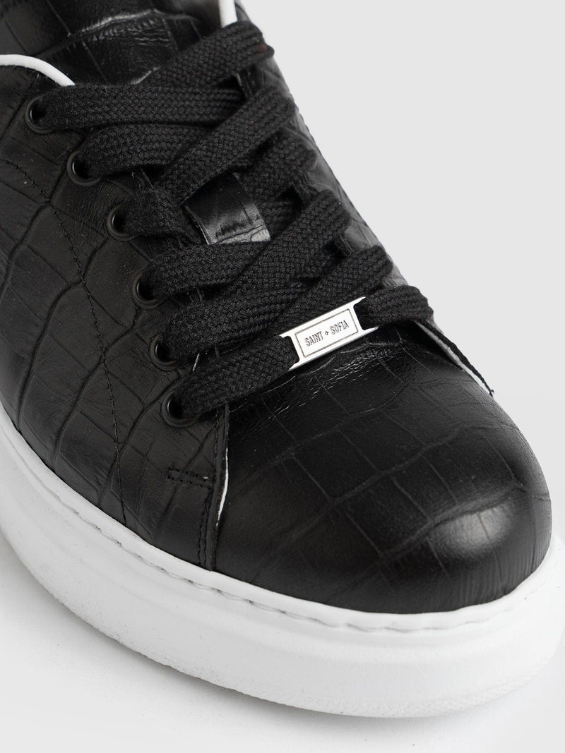 Hampstead Trainer Black - Women's Trainers | Saint + Sofia® UK