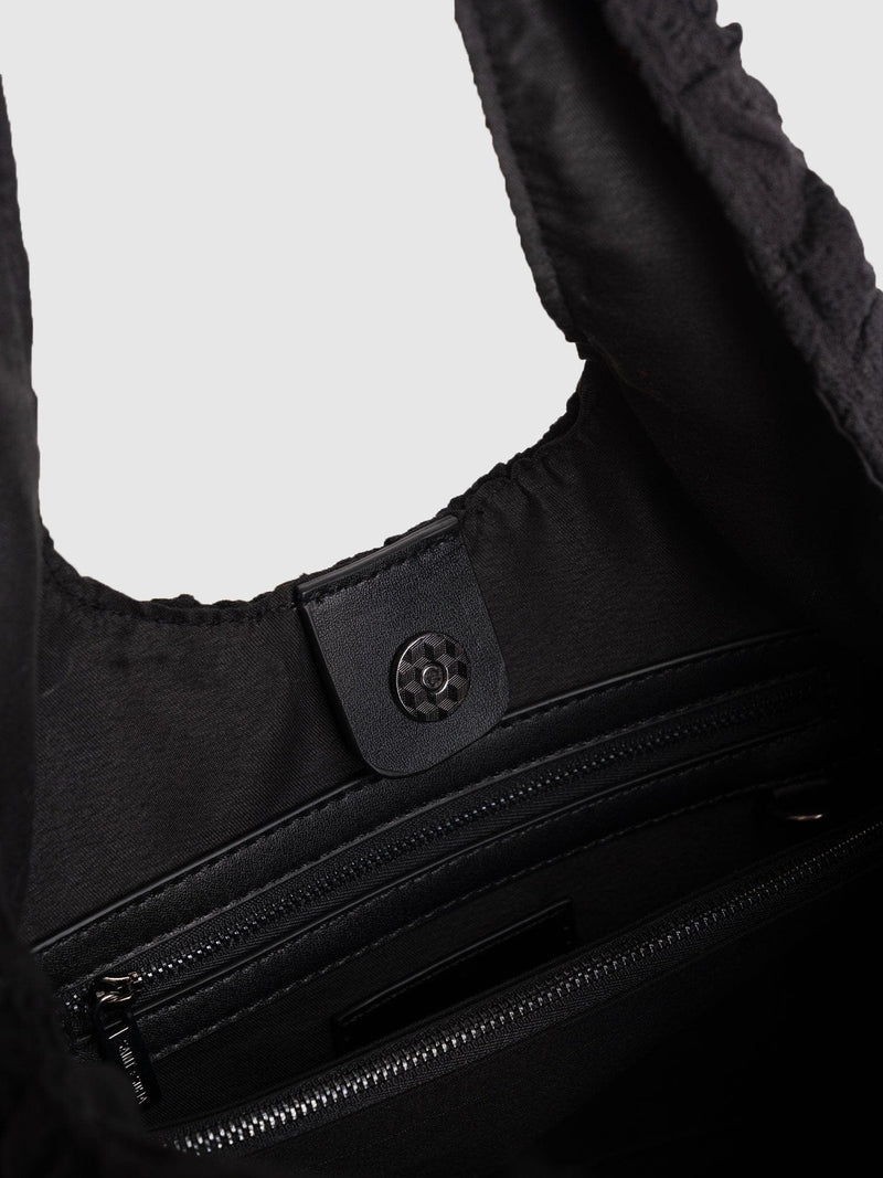 Soho Shoulder Tote Bag Black - Women's Bags | Saint + Sofia® UK