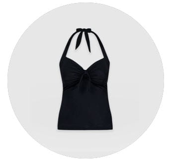 Sophia Lace Tee Black - Women's Tops | Saint + Sofia® UK