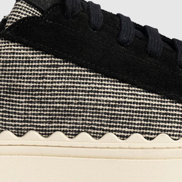 Woven Linen Upper