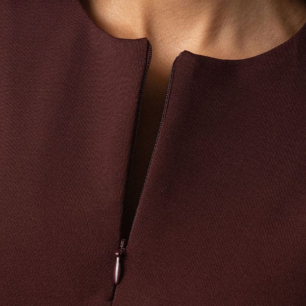 Zipped Neckline