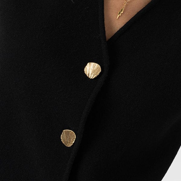 Textured Gold Buttons