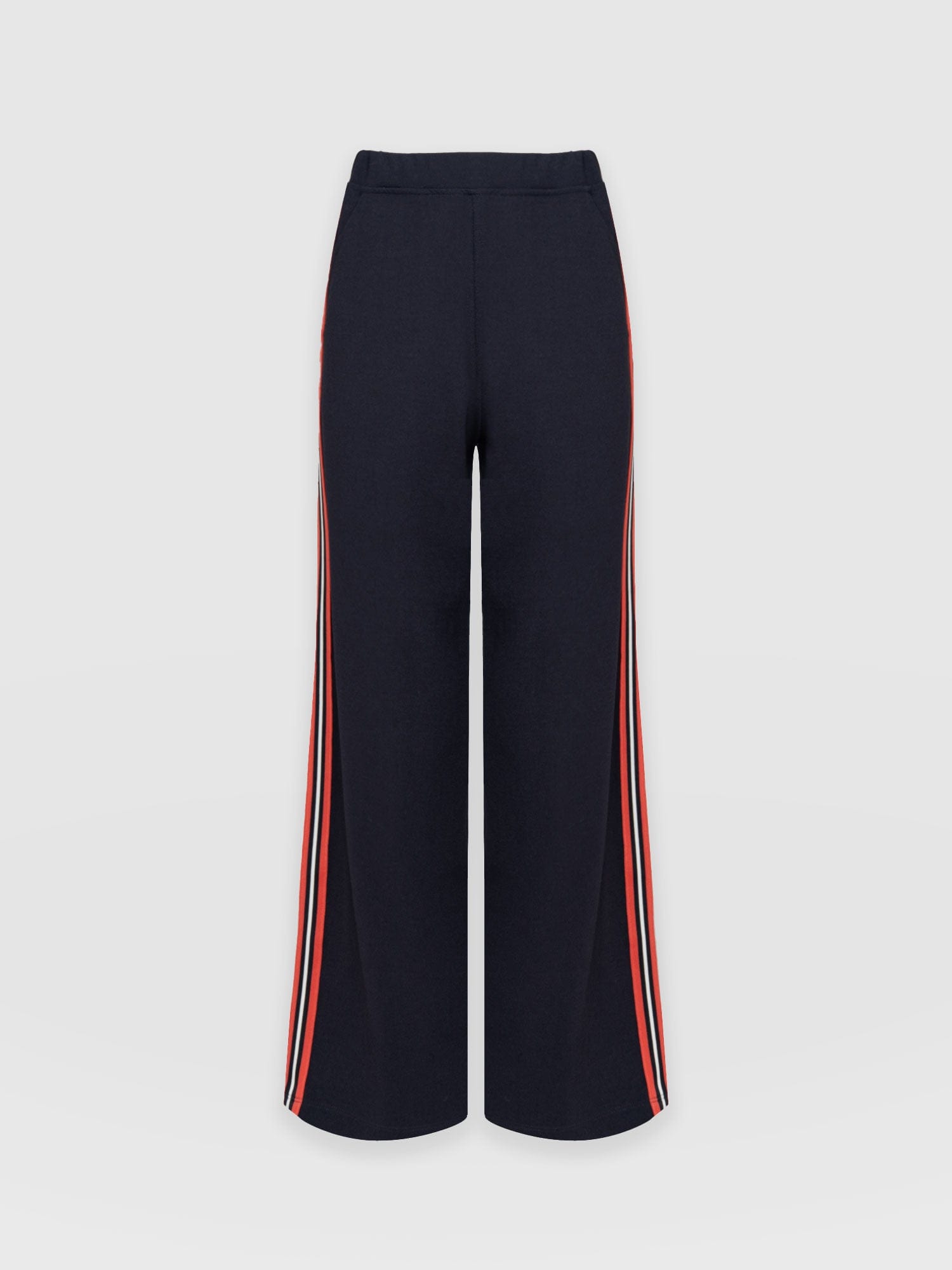 Victory Straight Leg Pant - Navy/Red Stripe